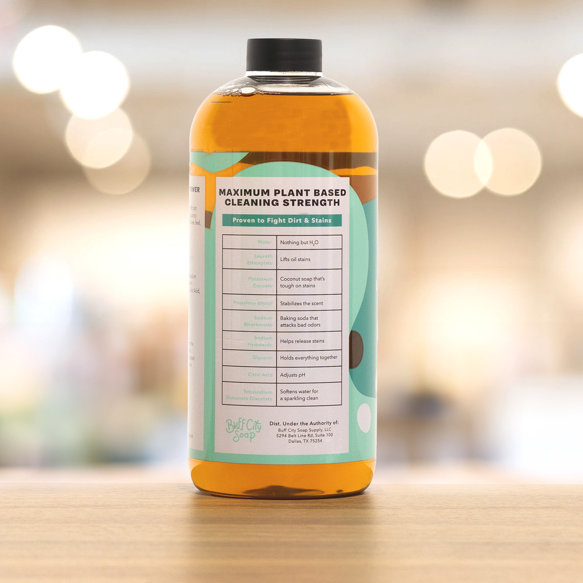 Aloe + Clover Liquid Laundry Soap by Buff City Soap Supply, LLC