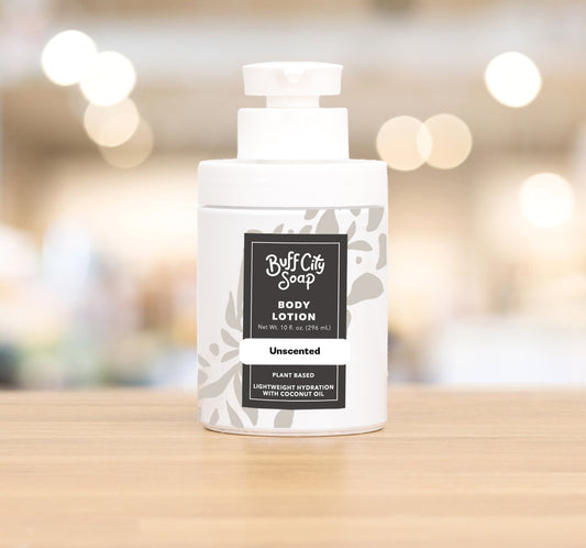 Unscented Body Lotion by Buff City Soap Supply, LLC