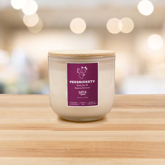 Persnickety 2-Wick Candle by Buff City Soap Supply, LLC