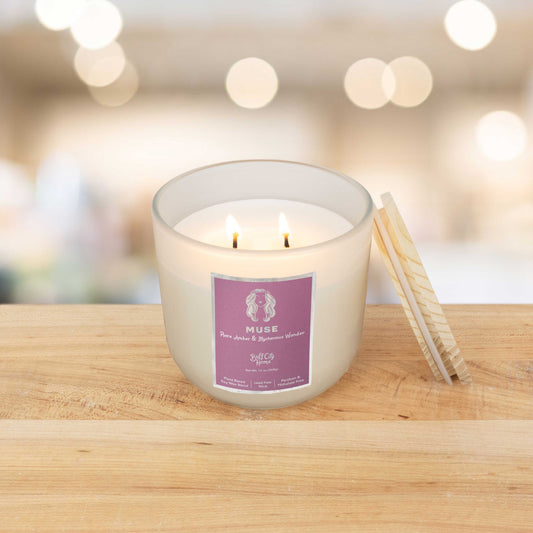 Muse 2-Wick Candle by Buff City Soap Supply, LLC