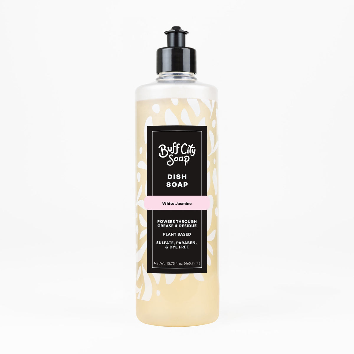 White Jasmine Dish Soap by Buff City Soap Supply, LLC