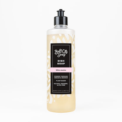 White Jasmine Dish Soap by Buff City Soap Supply, LLC