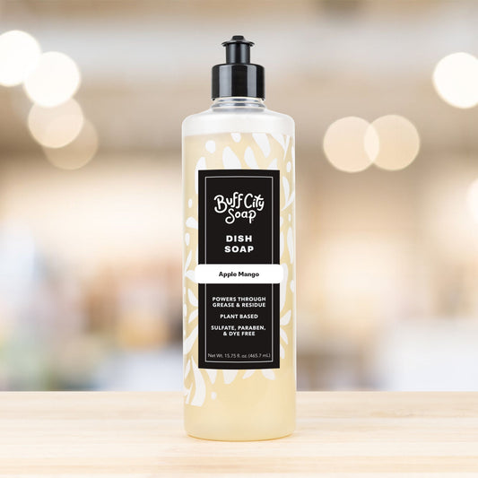 Apple Mango Dish Soap by Buff City Soap Supply, LLC