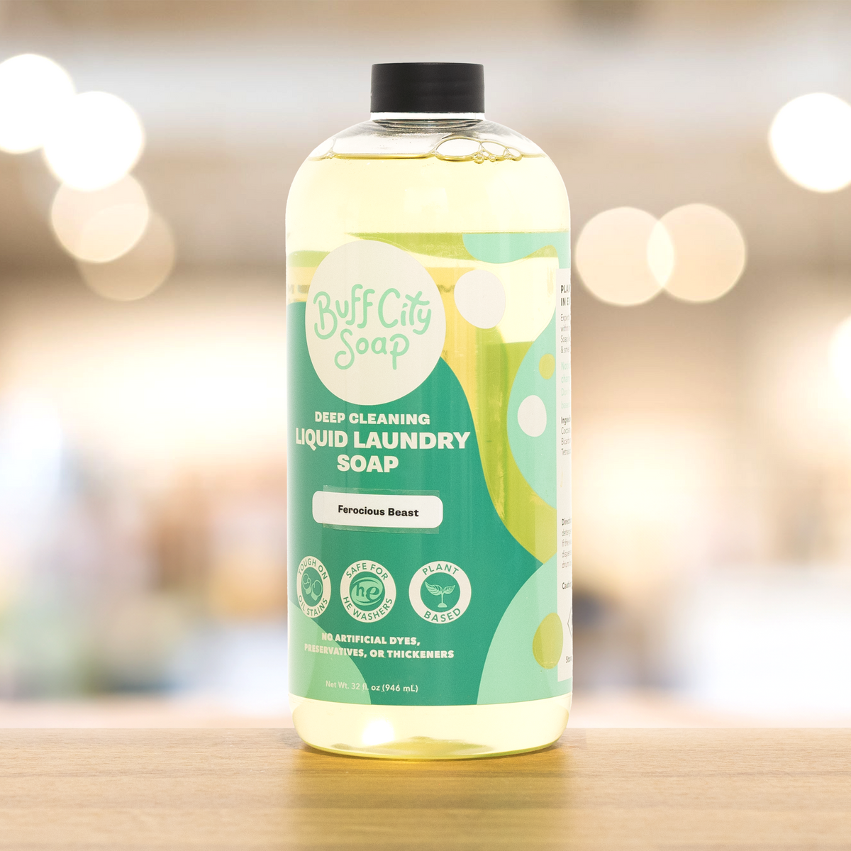 Ferocious Beast Liquid Laundry Soap by Buff City Soap Supply, LLC