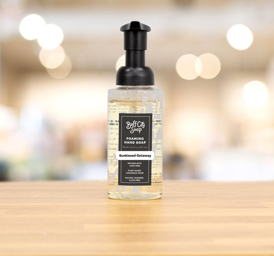 Sunkissed Getaway Foaming Hand Soap by Buff City Soap Supply, LLC
