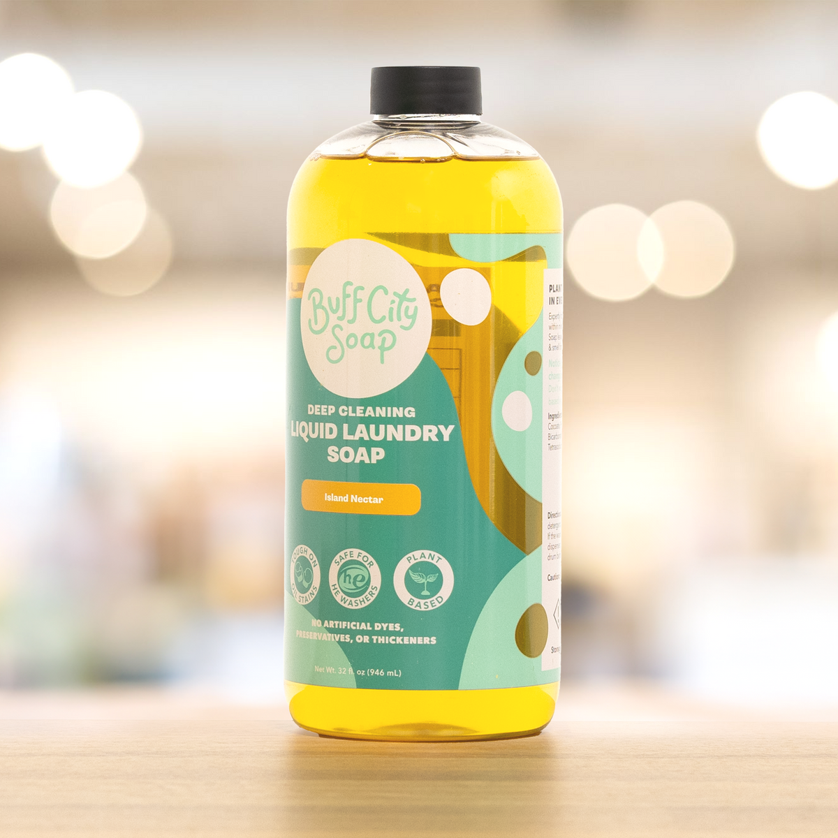 Island Nectar Liquid Laundry Soap by Buff City Soap Supply, LLC