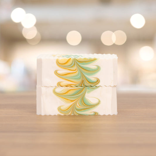 Lemongrass + Eucalyptus Shea Butter Soap by Buff City Soap Supply, LLC