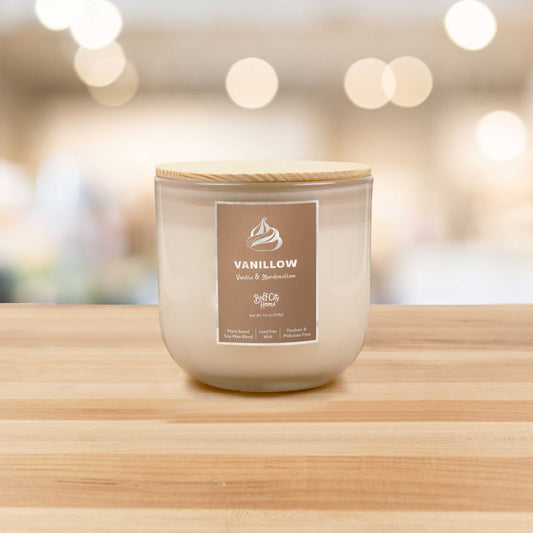 Vanillow 2-Wick Candle by Buff City Soap Supply, LLC
