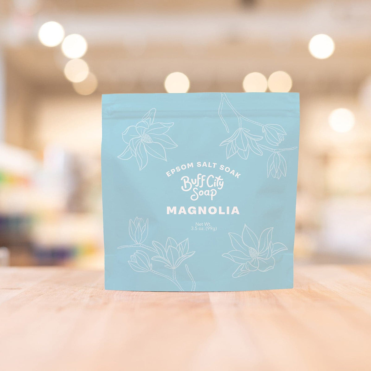 Magnolia Mini Epsom Salt by Buff City Soap Supply, LLC