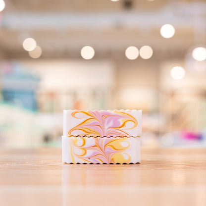 Peach Mimosa Shea Butter Soap by Buff City Soap Supply, LLC