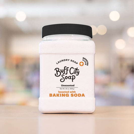 Unscented Laundry Soap Plus by Buff City Soap Supply, LLC